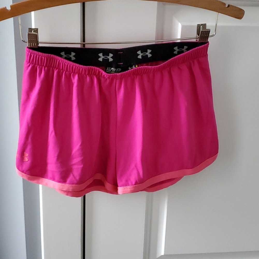 Pink/coral running short!